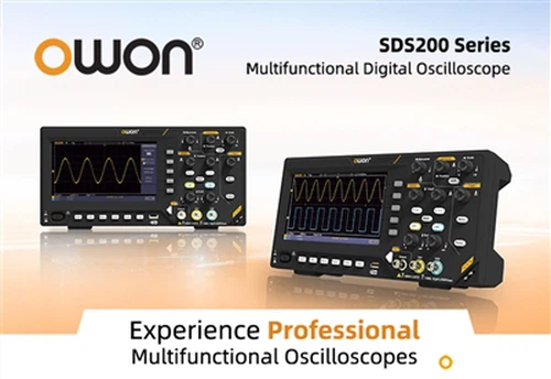 OWON представляет новую серию цифровых осциллографов начального уровня SDS200!